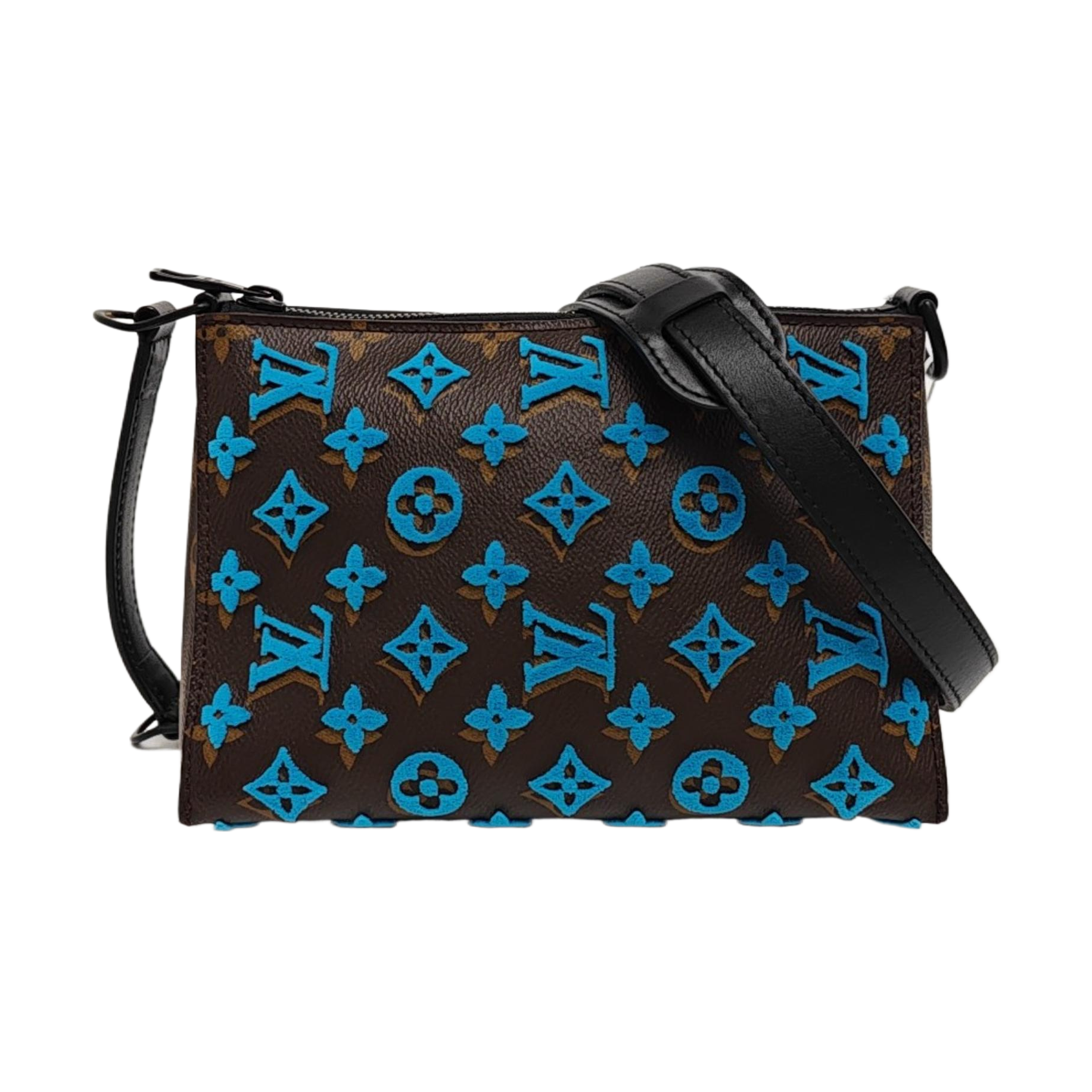 Monogram Coated Canvas Brown