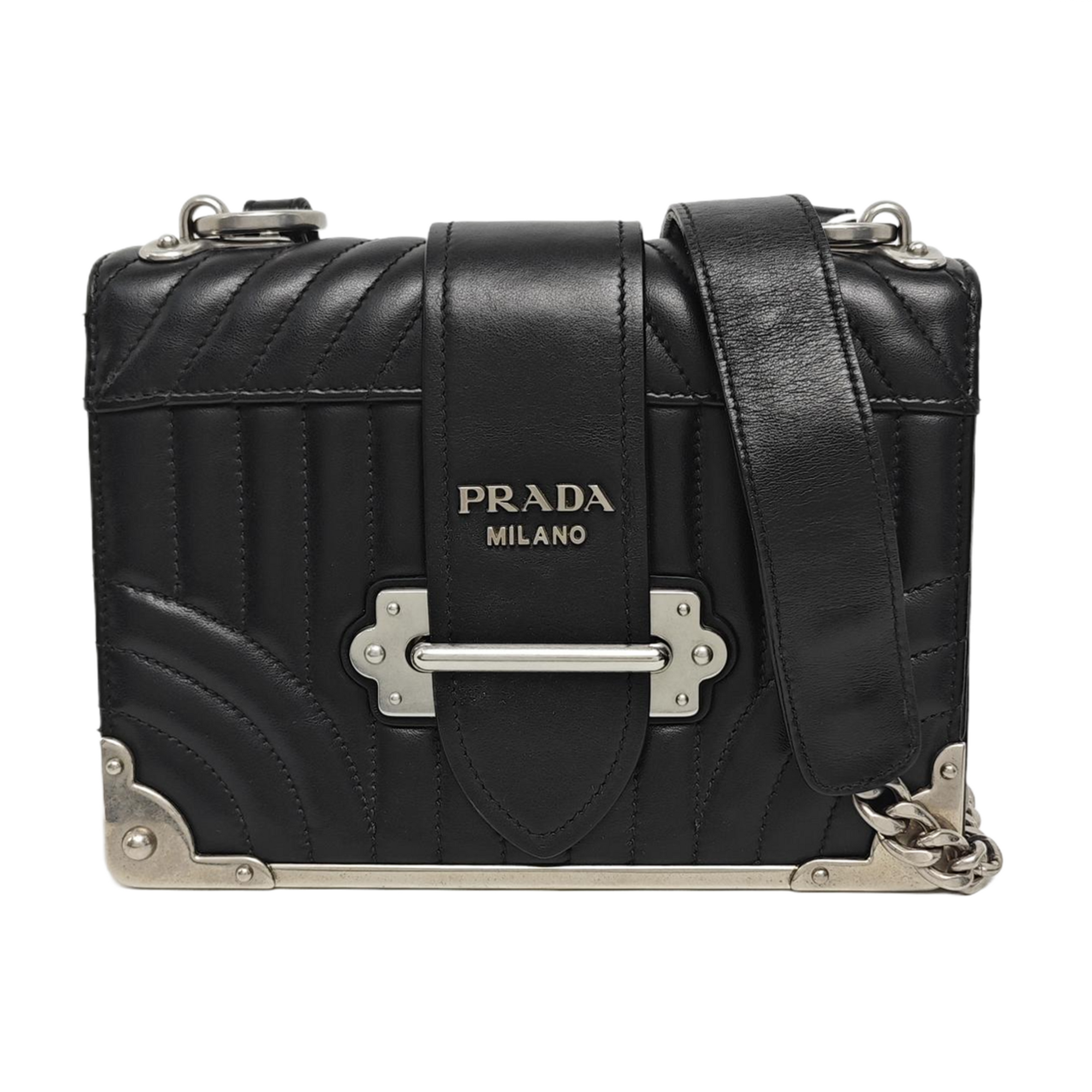 Cahier Quilted Lambskin Black