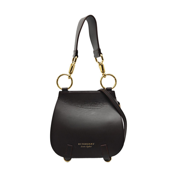 Calfskin Shoulder Bag Brown