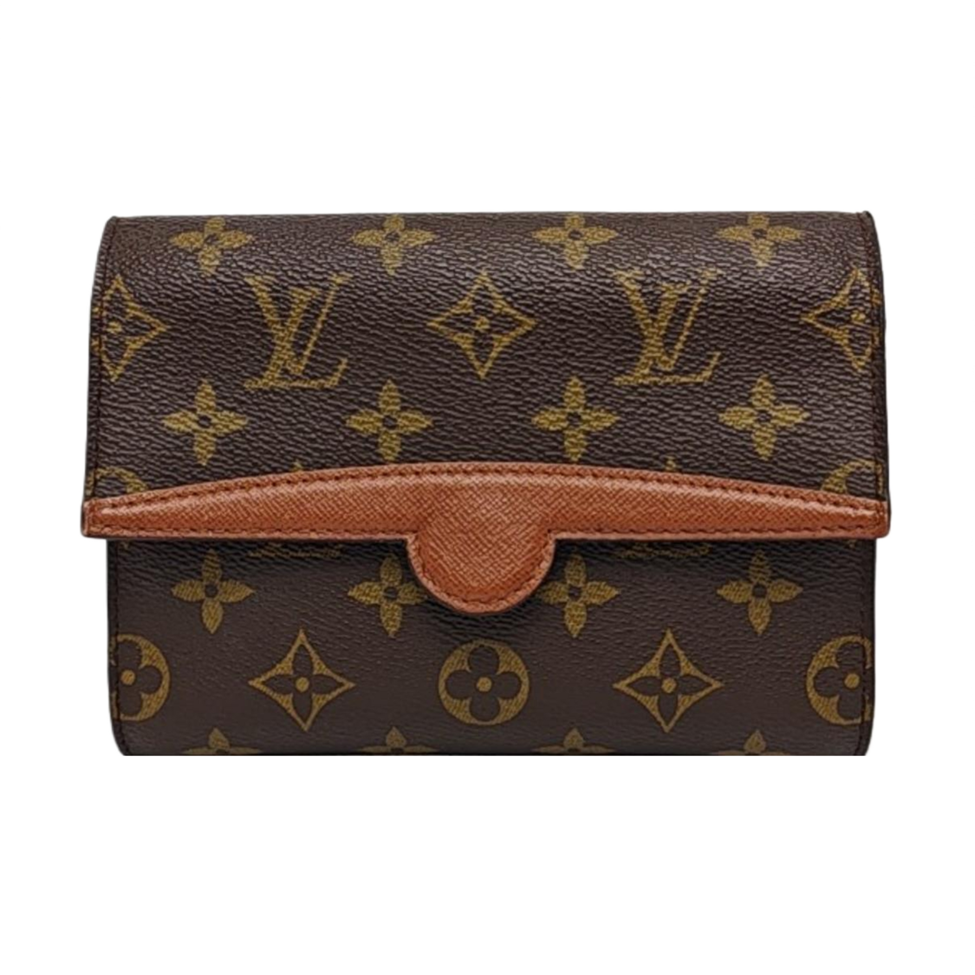 ARCHE Monogram Coated Canvas Brown
