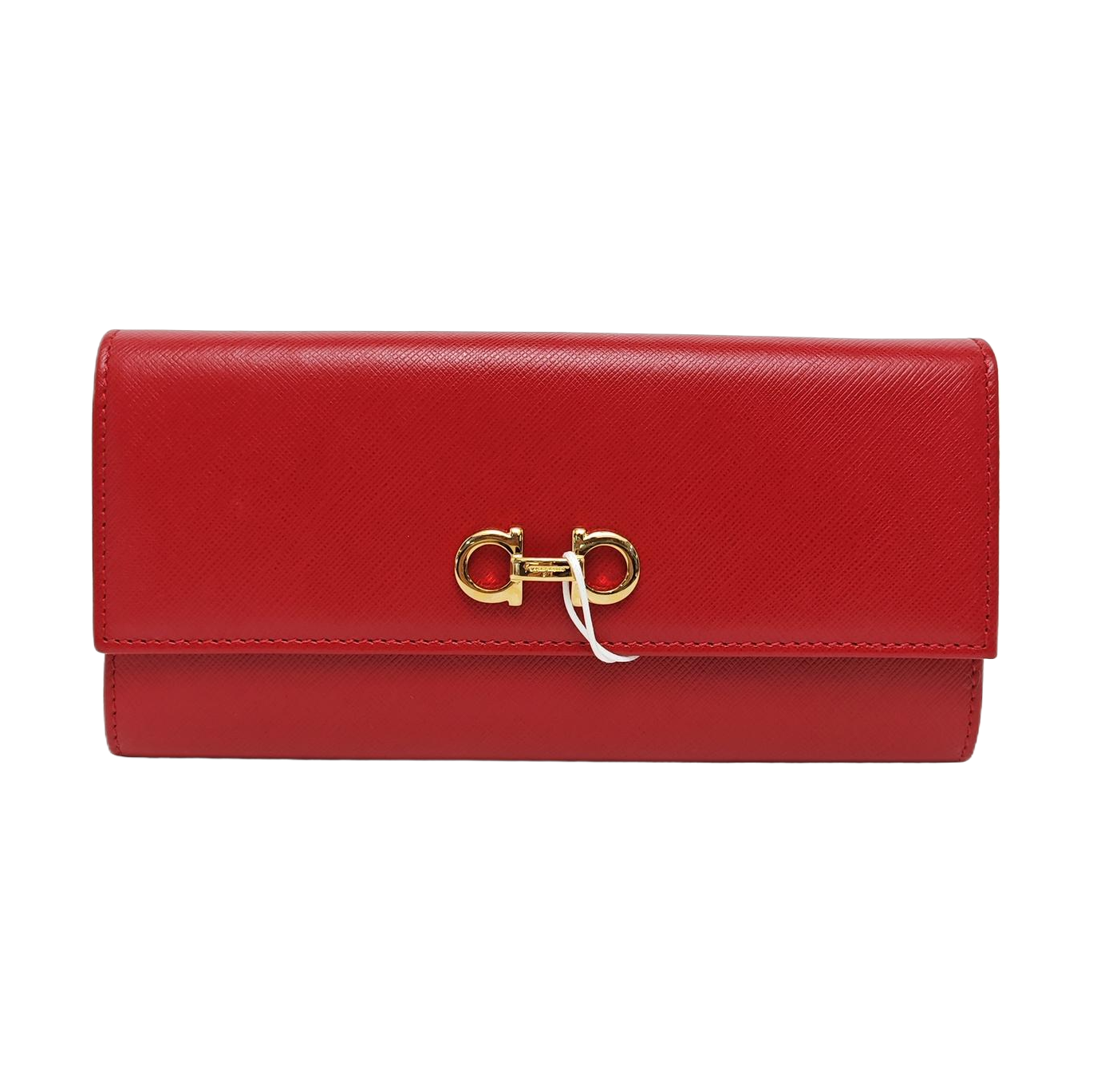 Vara Calfskin Red Wallet