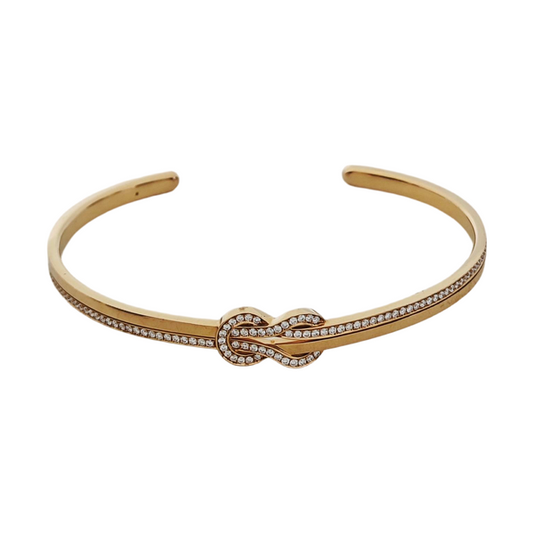 Chance Infinie 18k Rose Gold Bangle