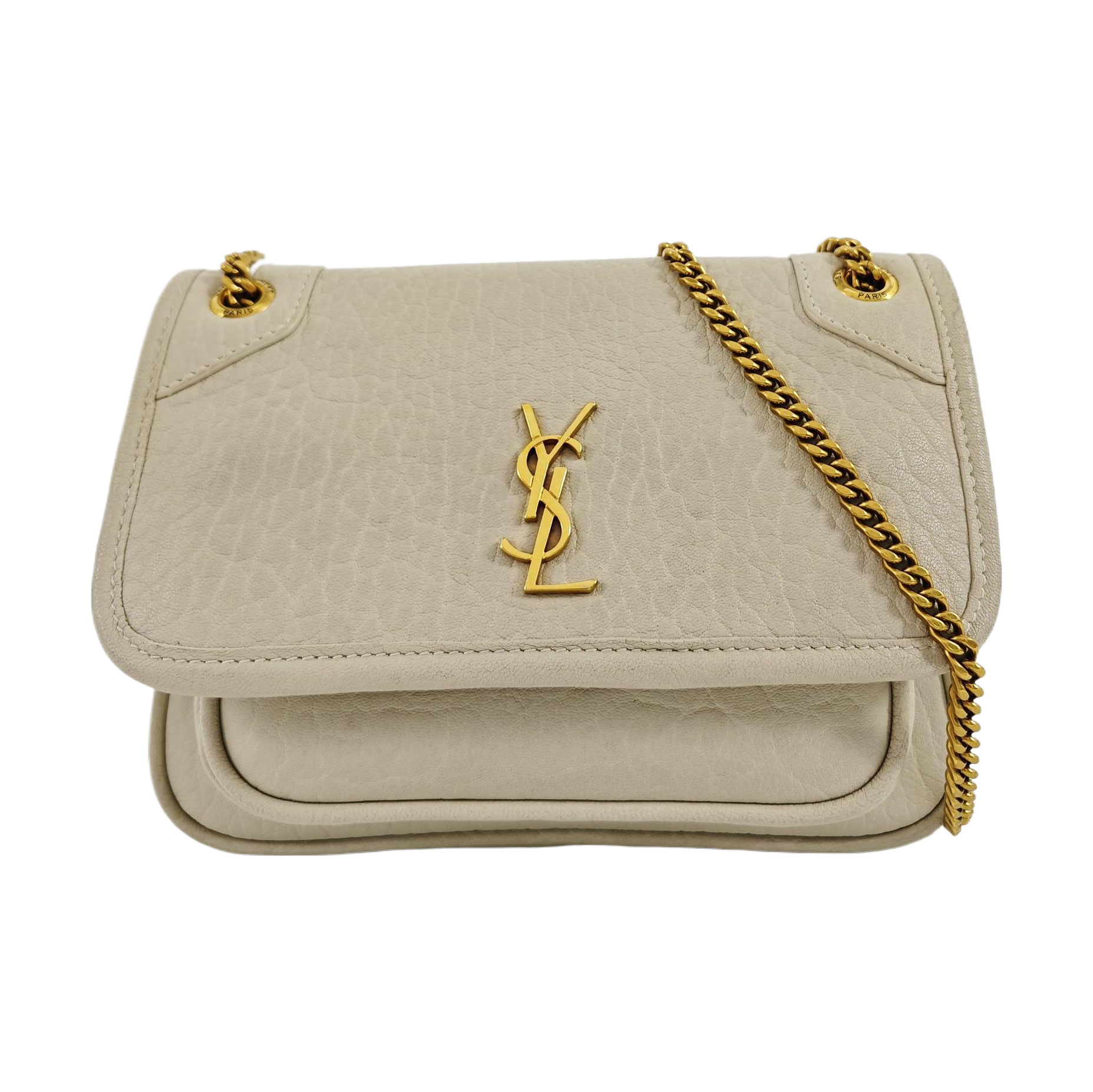 NIKI Mini Lambskin White