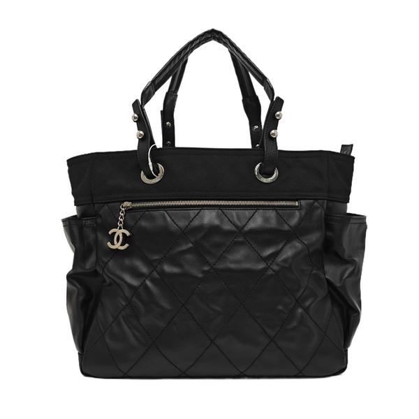 PARIS BIARRITZ Quilted Fabric Black