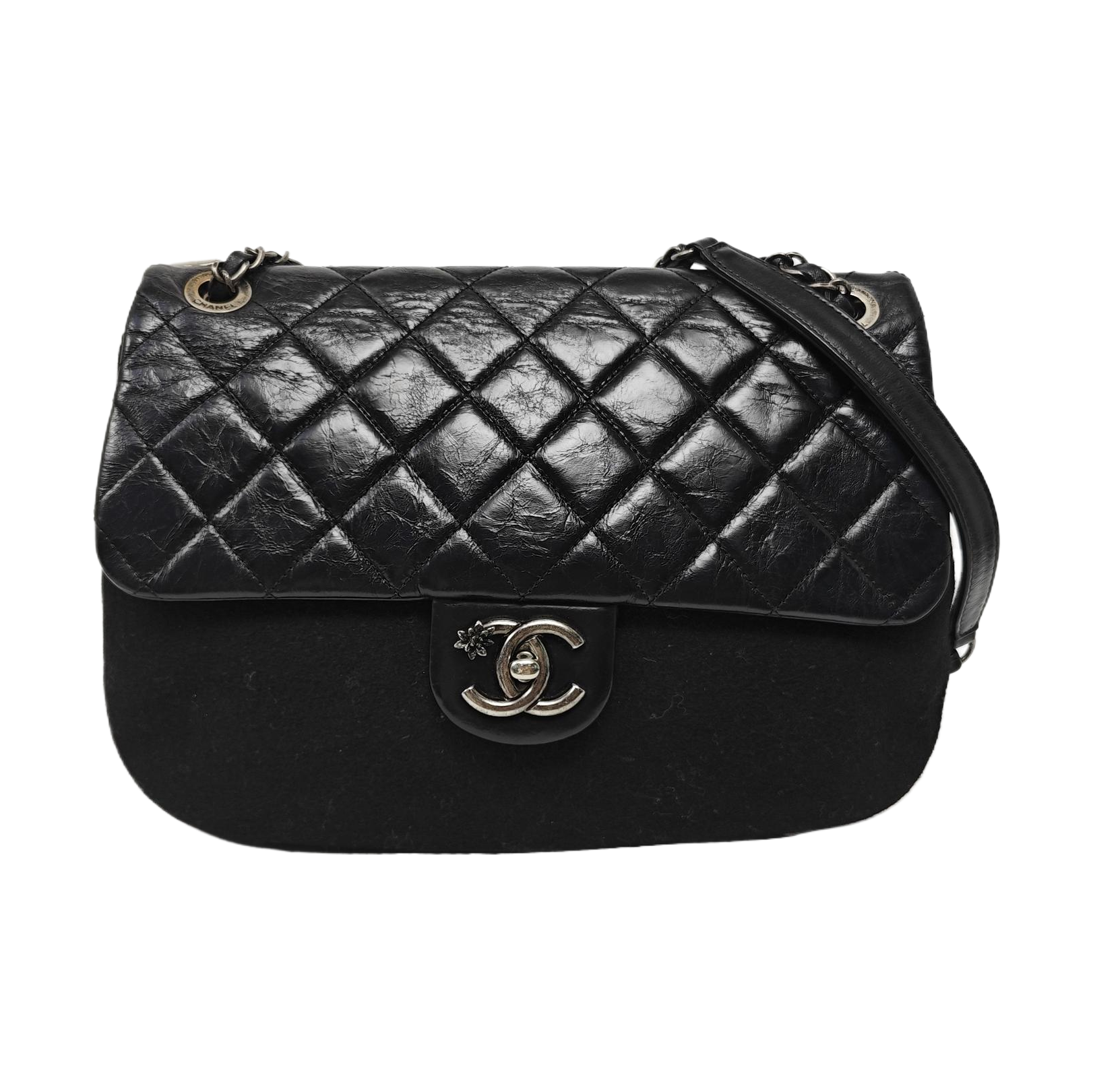 Quilted Calfskin Black