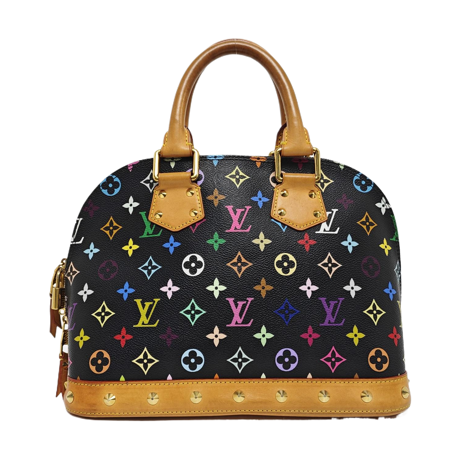 LV × TM ALMA PM Monogram Coated Canvas Black