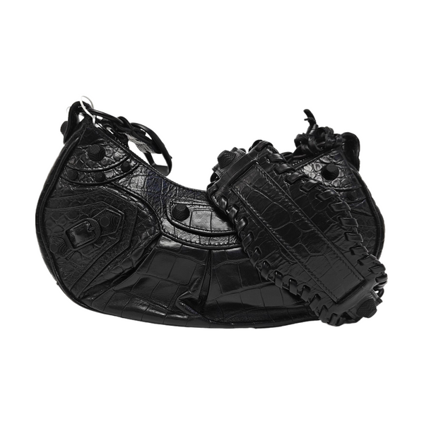 Le Cagole Small Calfskin Black