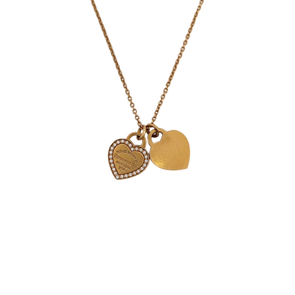 Return To Tiffany 18k Rose Gold Necklace