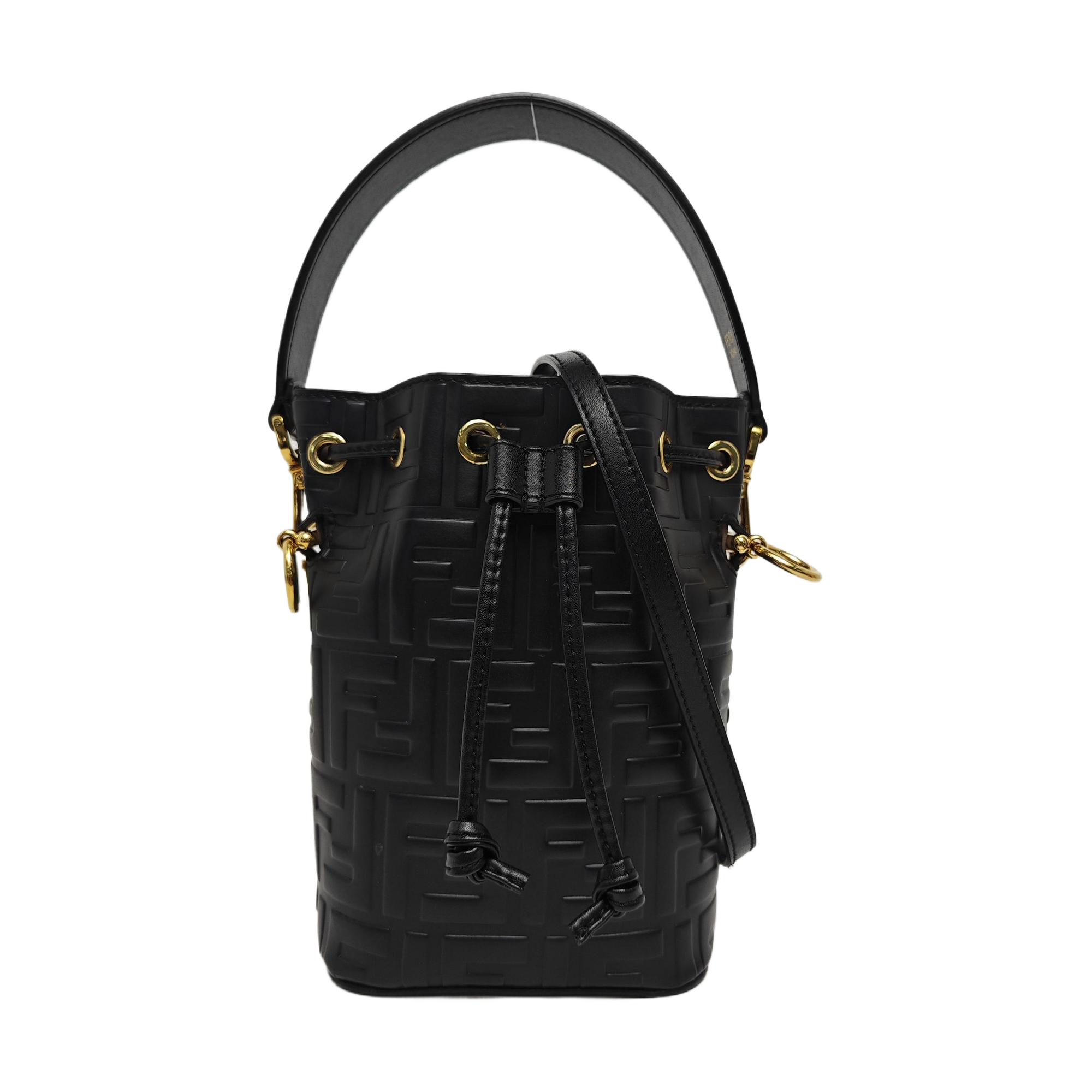 Mon Tresor Mini Calfskin Black