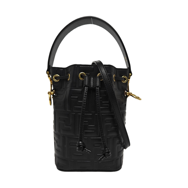 Mon Tresor Mini Calfskin Black