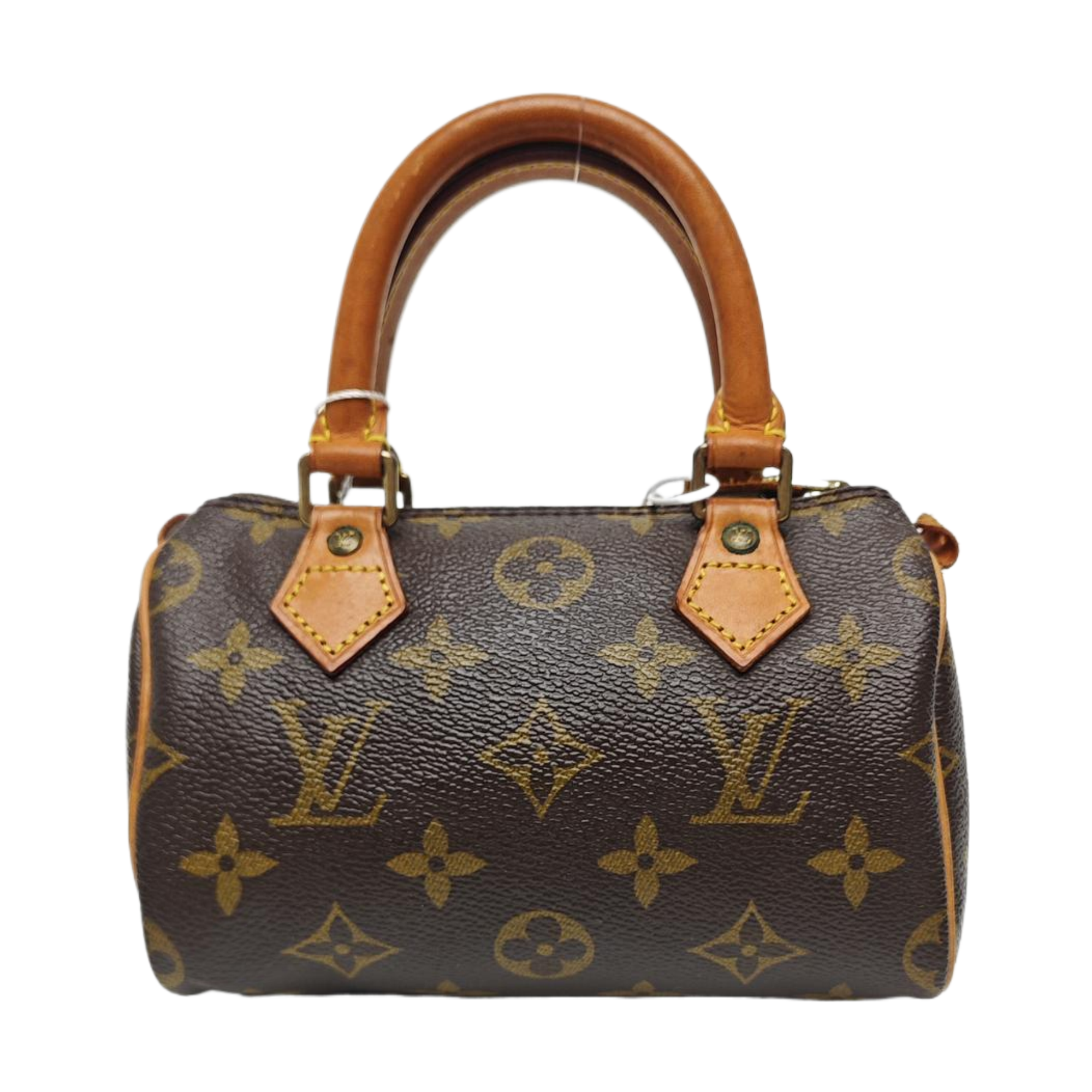 SPEEDY Monogram Coated Canvas Brown