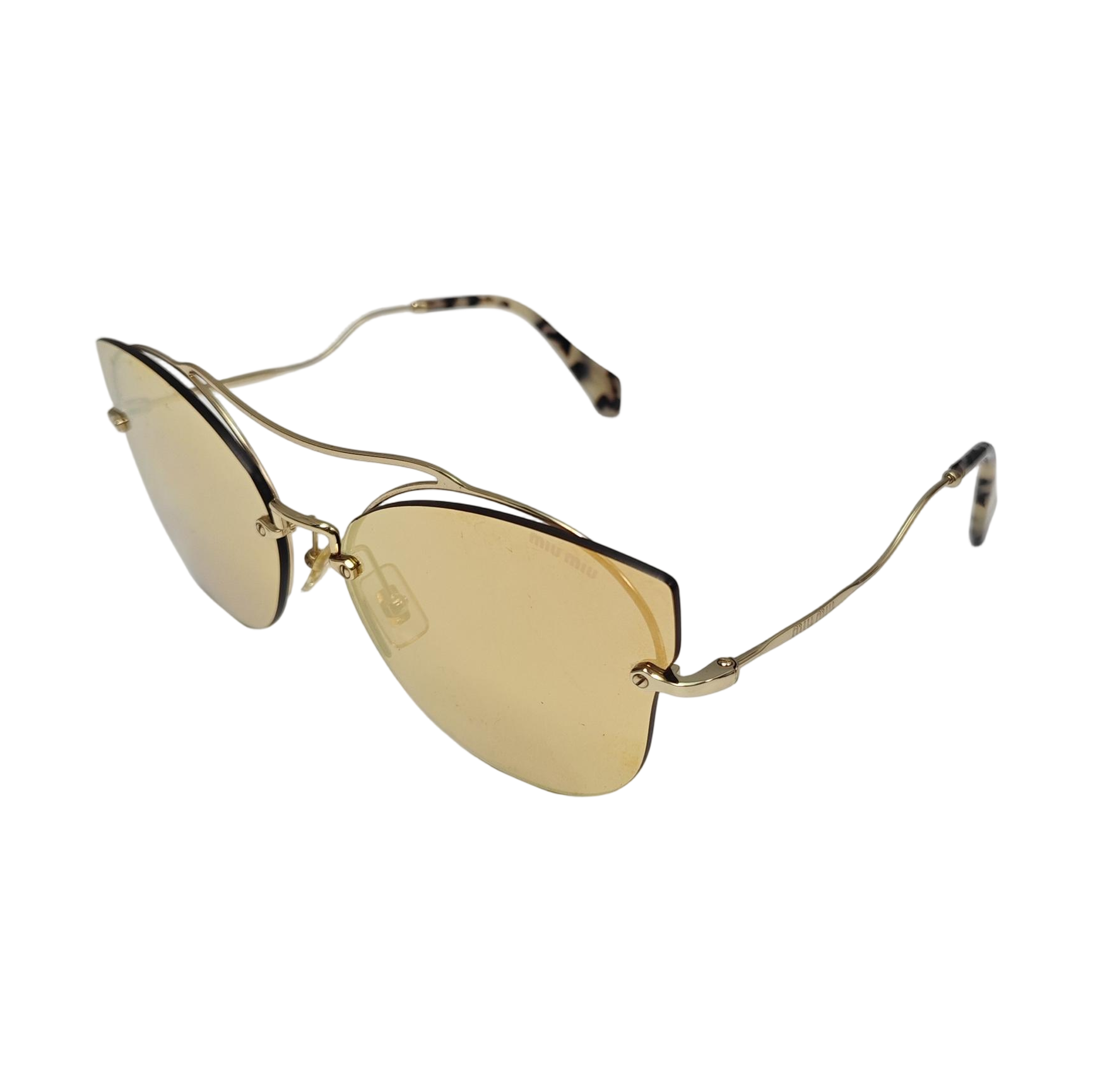 Metal Sunglasses Brown