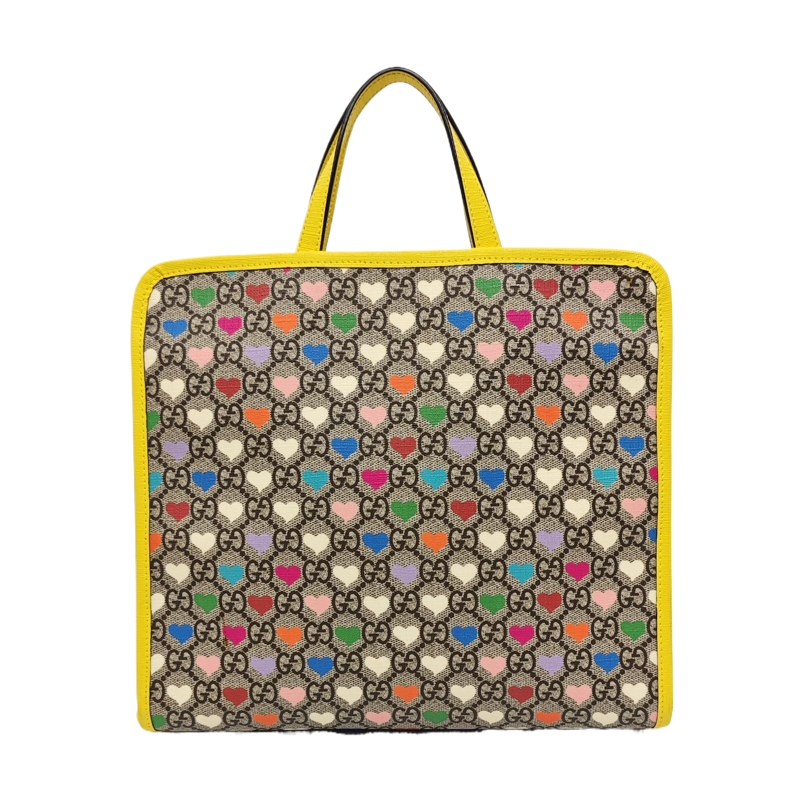 Children’s GG Bucket Monogram Coated Canvas Beige