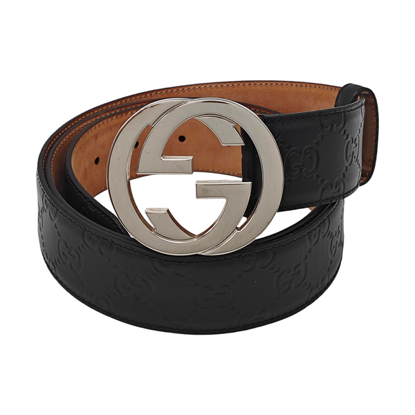 Leather Belt Black