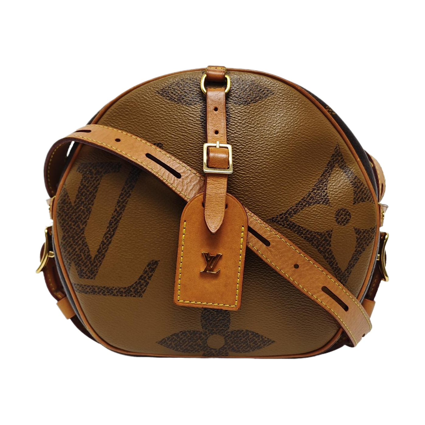 BOITE CHAPEAU MM Monogram Coated Canvas Brown