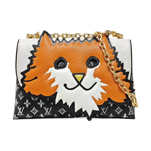 ORANGE CAT Monogram Calfskin Multicolor