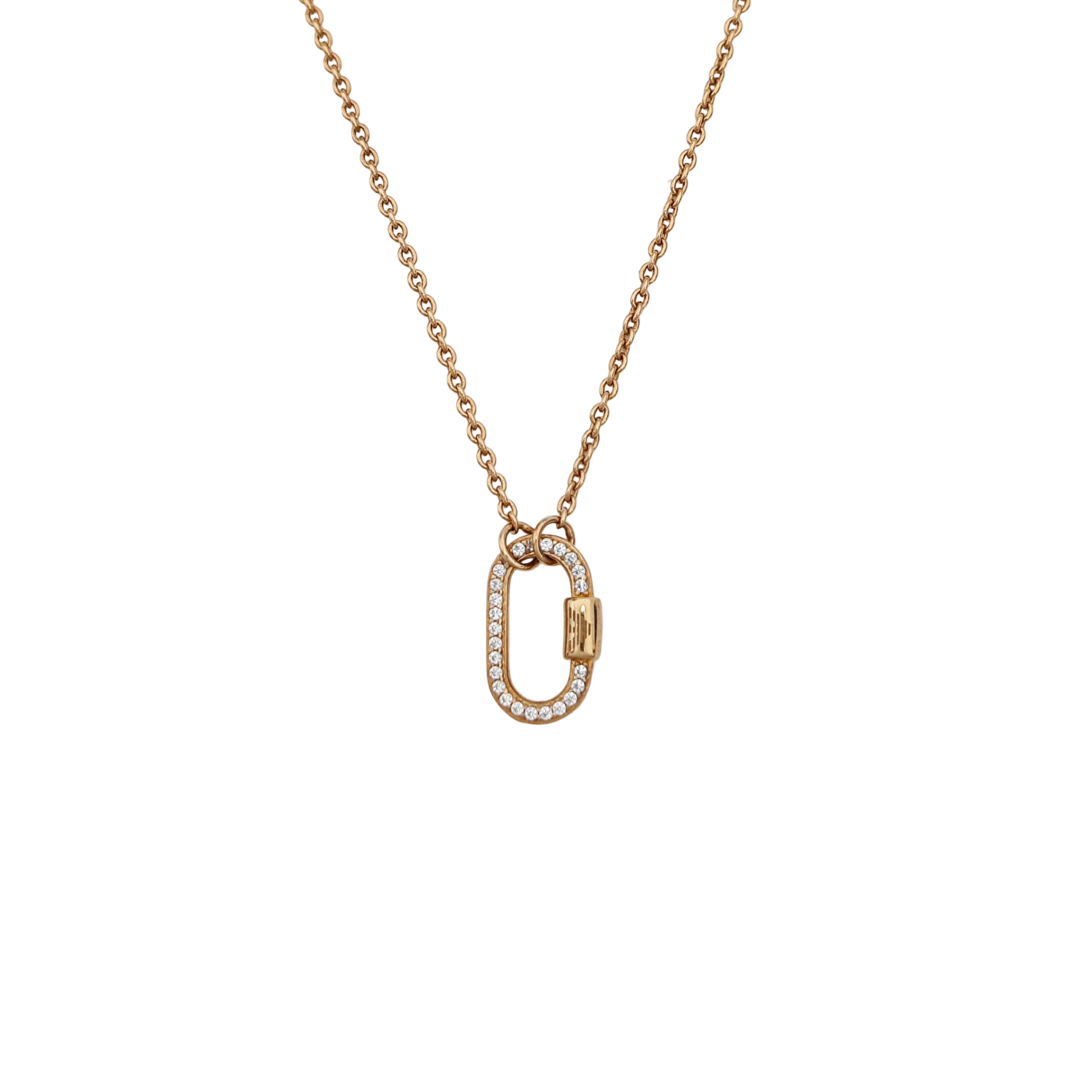 925 Sterling Silver Gold Necklace