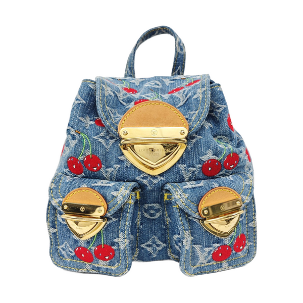 VENICE Monogram Denim Blue