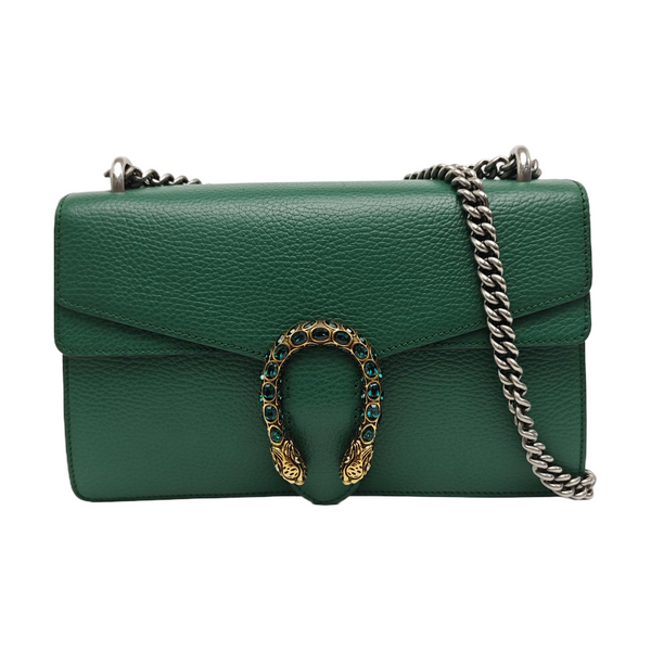 Dionysus Small Calfskin Green