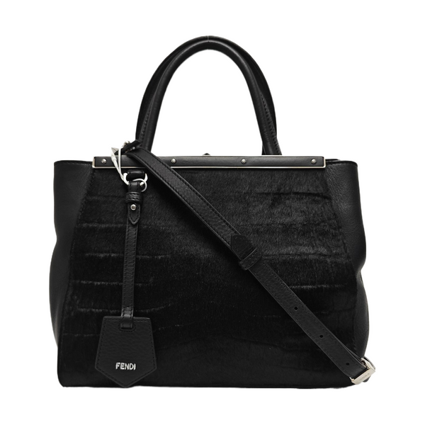 2 Jours Calfskin Black