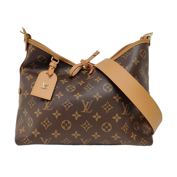CARRYALL PM Monogram Coated Canvas Brown