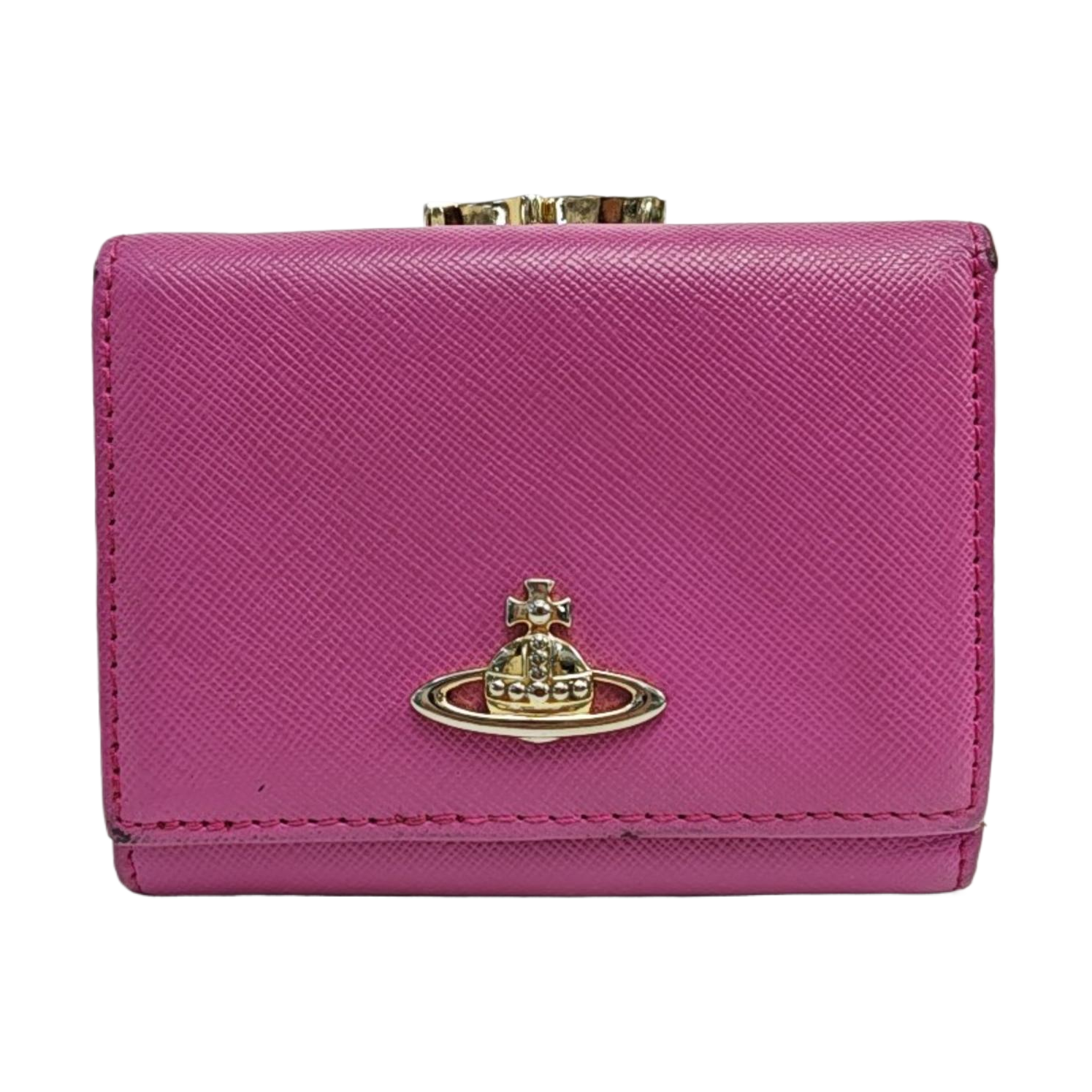 Leather Wallet Pink