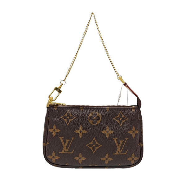 ACCESSOIRES Mini Monogram Coated Canvas Brown
