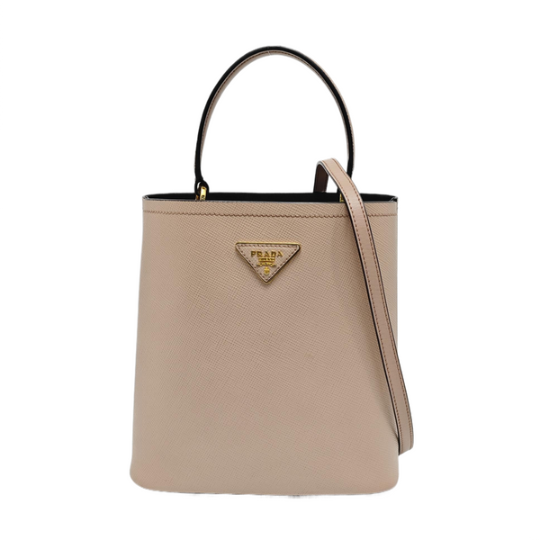Panier Saffiano Calfskin Beige