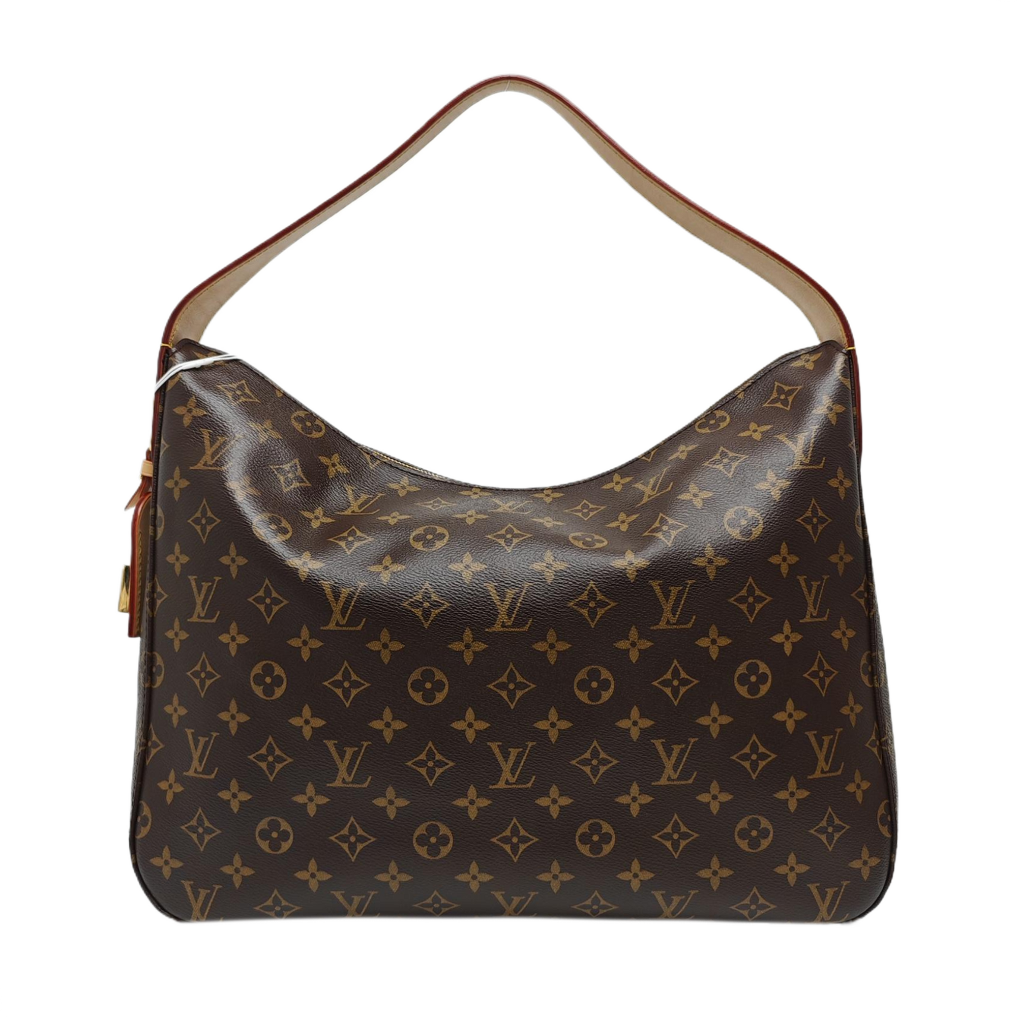 SLOUCHY MM Monogram Coated Canvas Brown