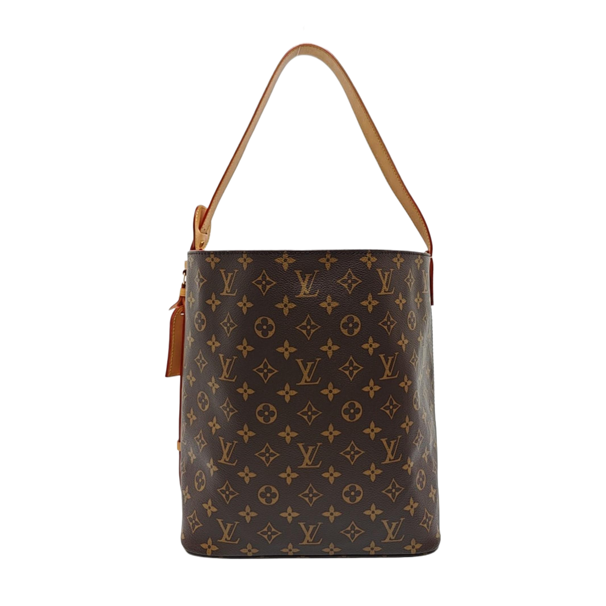 ALL IN GM Monogram Coated Canvas Brown