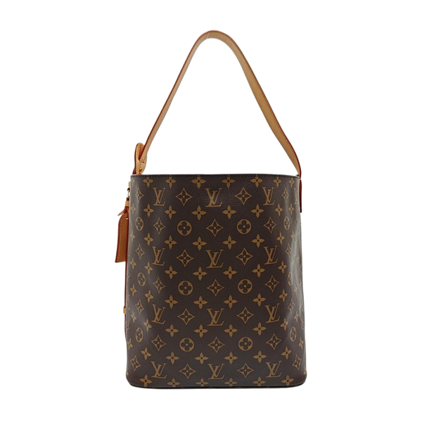 ALL IN GM Monogram Coated Canvas Brown