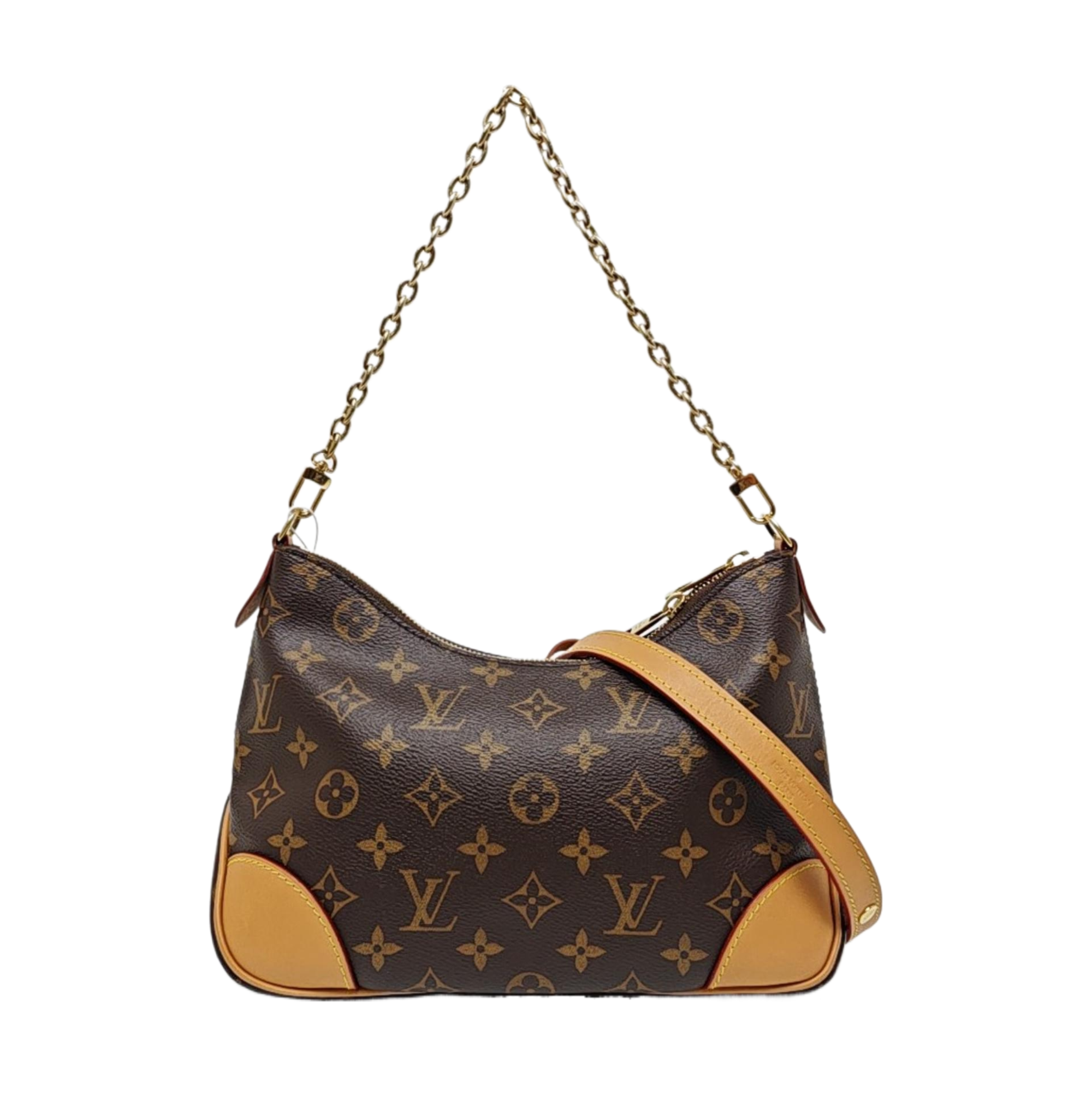 BOULOGNE Monogram Coated Canvas Brown