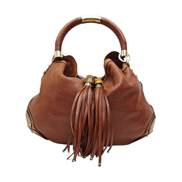 Indy Monogram Calfskin Brown