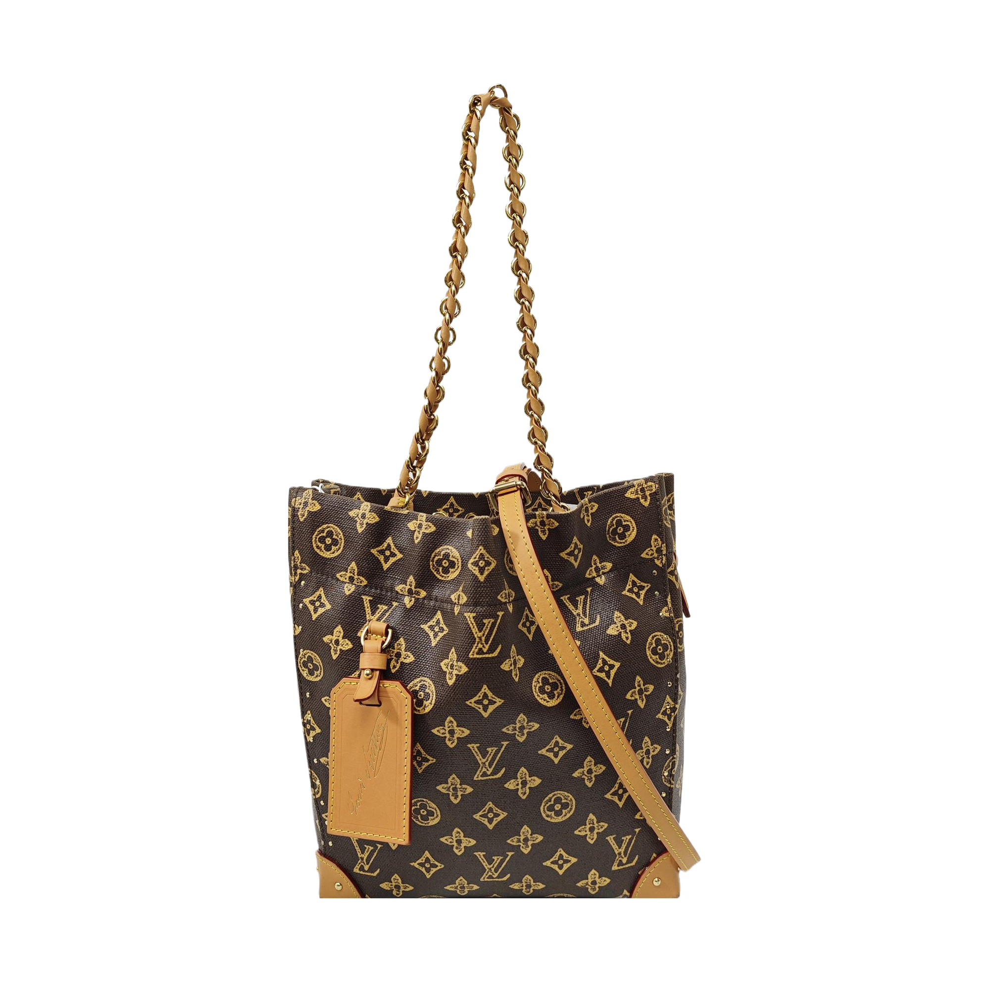 NOÉ TRUNK Monogram Coated Canvas Brown