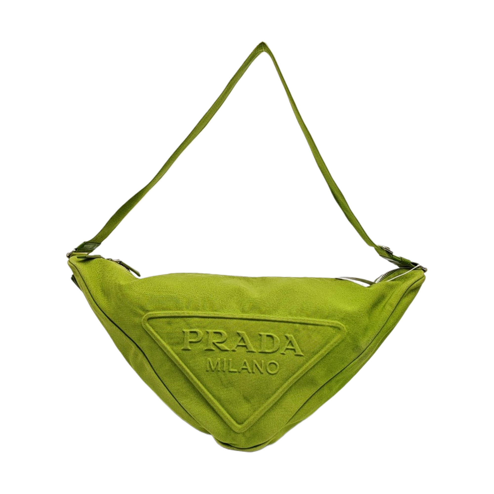 Triangle Canvas Green