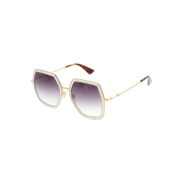 Gray Synthetic Sunglasses