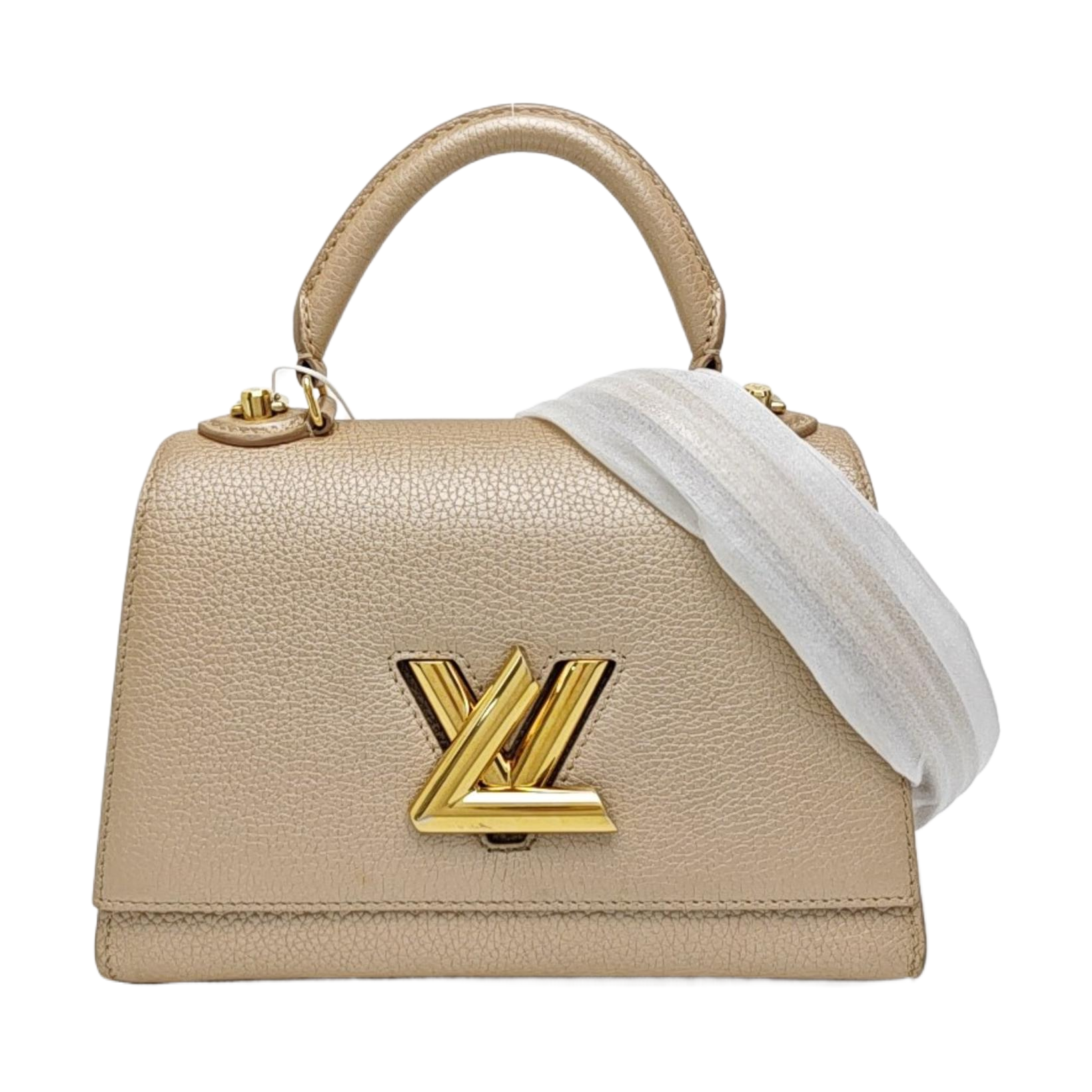 TWIST Calfskin Beige