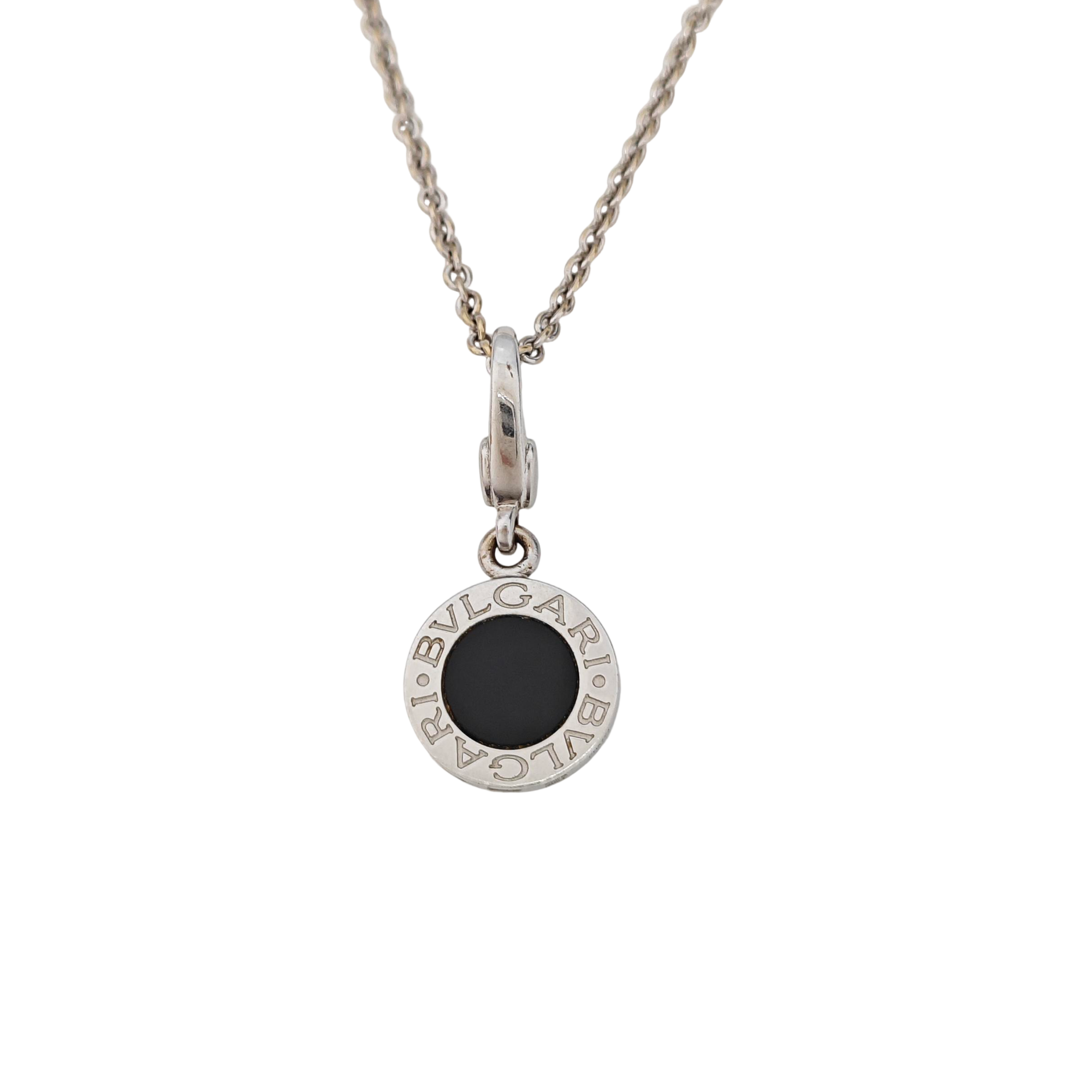 BVLGARI BVLGARI 18k White Gold Silver Necklace