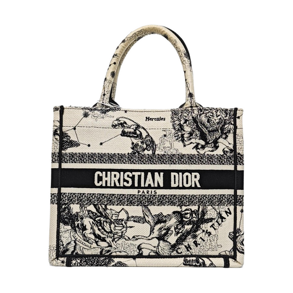 Book Tote Small Canvas White