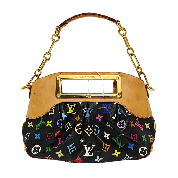 LV × TM JUDY PM Monogram Coated Canvas Black