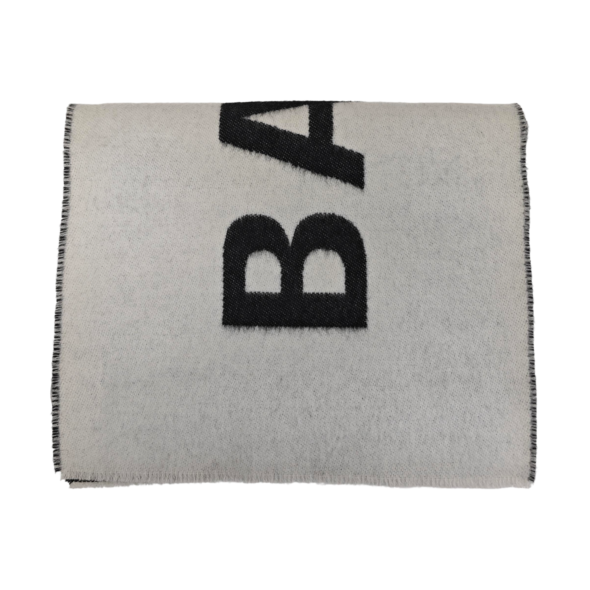 Wool Scarf White