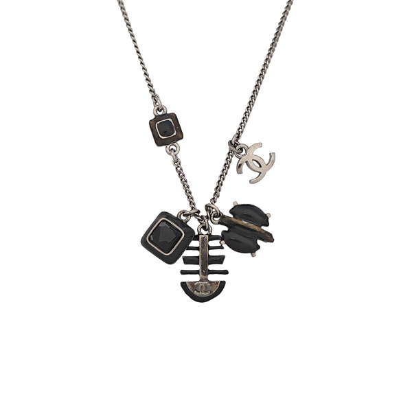 Metal Gray Necklace
