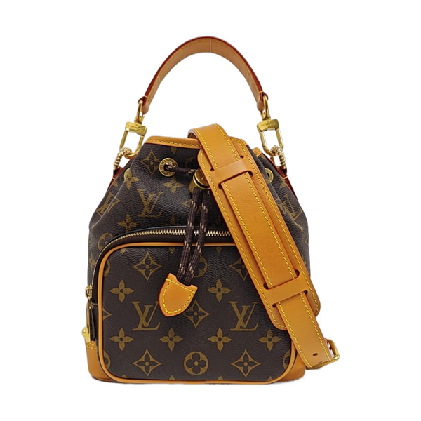 NOÉ PM Monogram Coated Canvas Brown