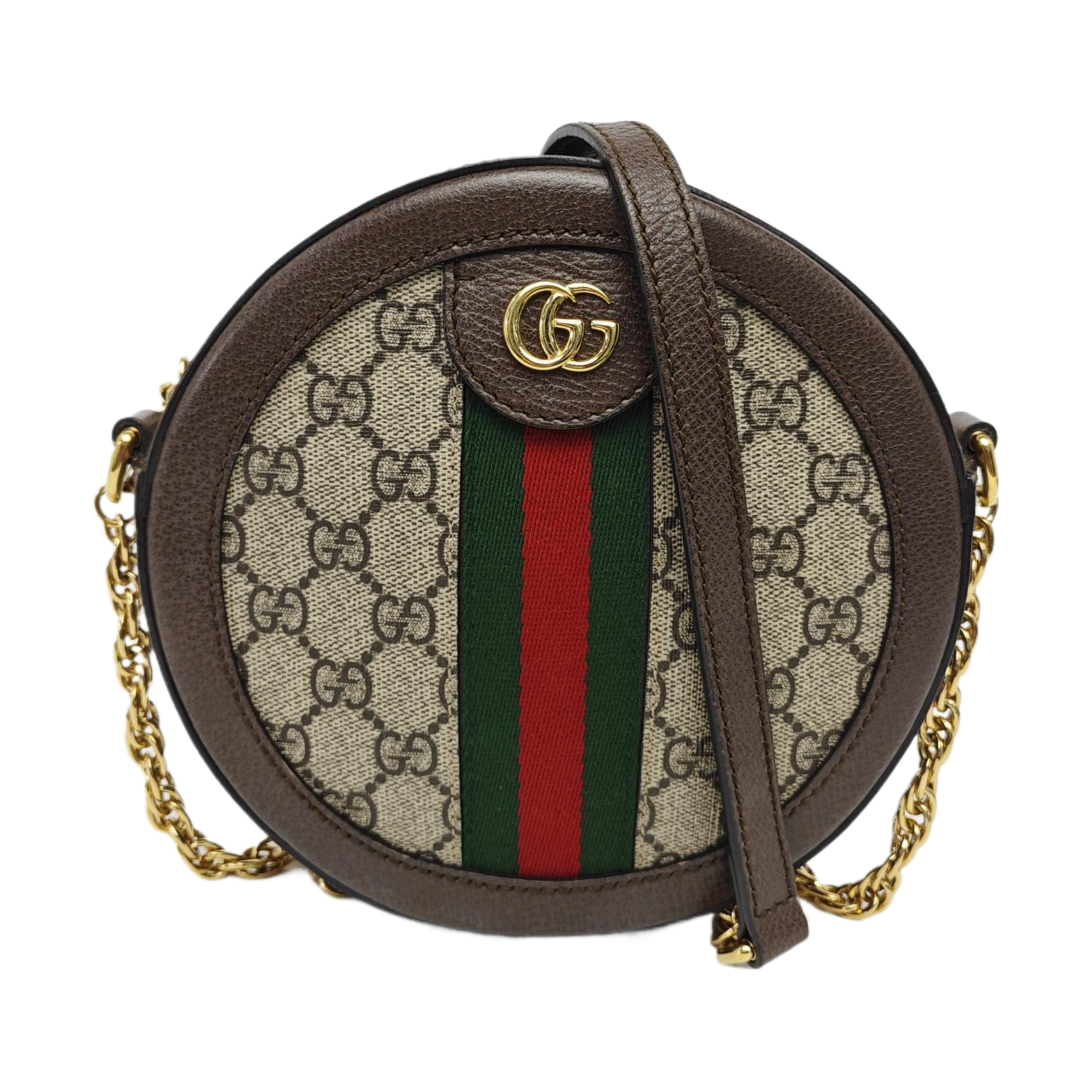 Ophidia Mini Monogram Coated Canvas Beige