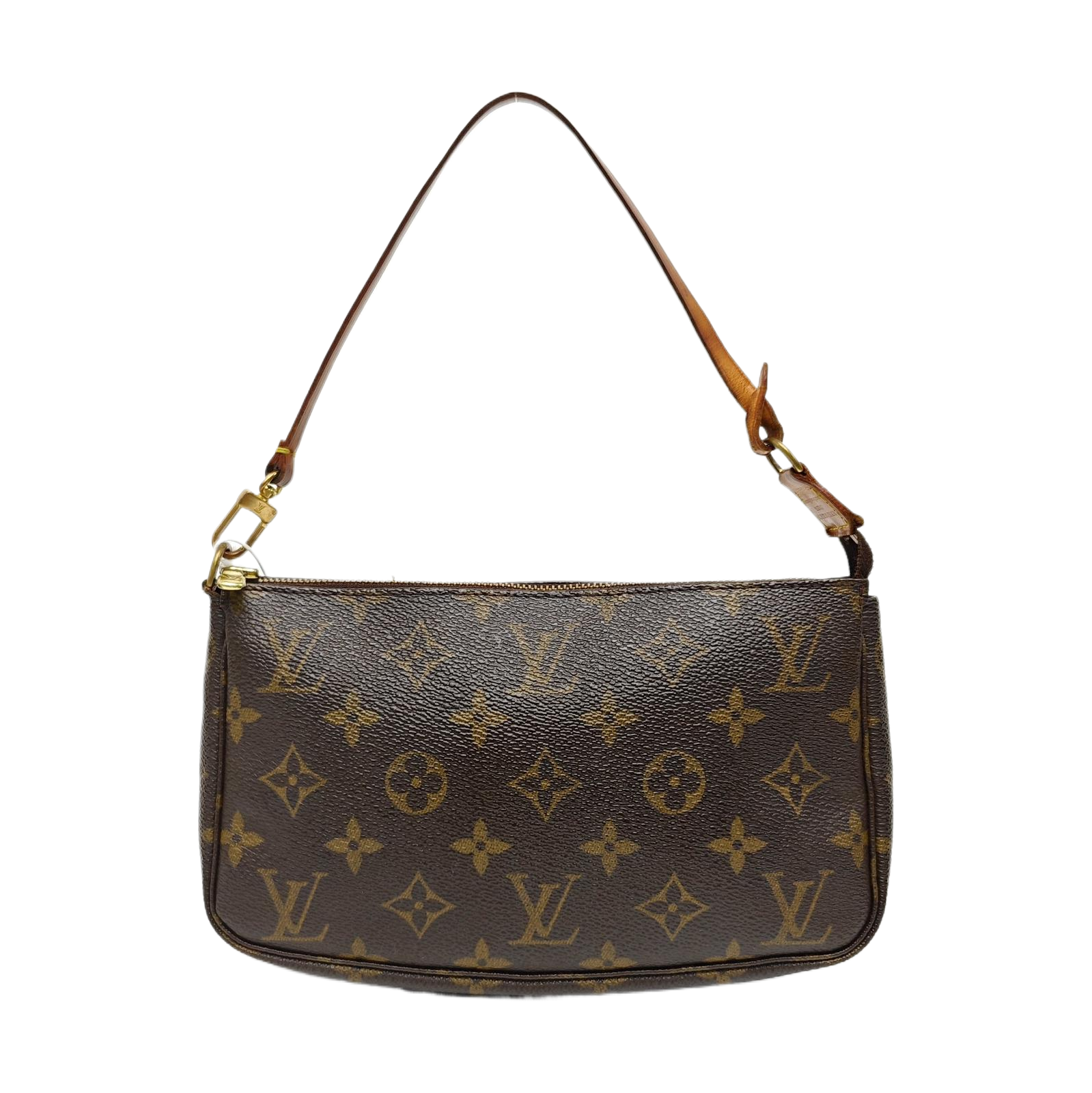 ACCESSOIRES Monogram Coated Canvas Brown
