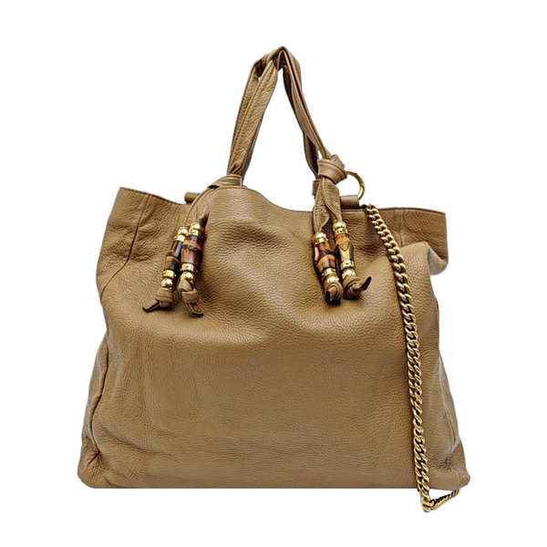 Bamboo 1947 Large Calfskin Brown
