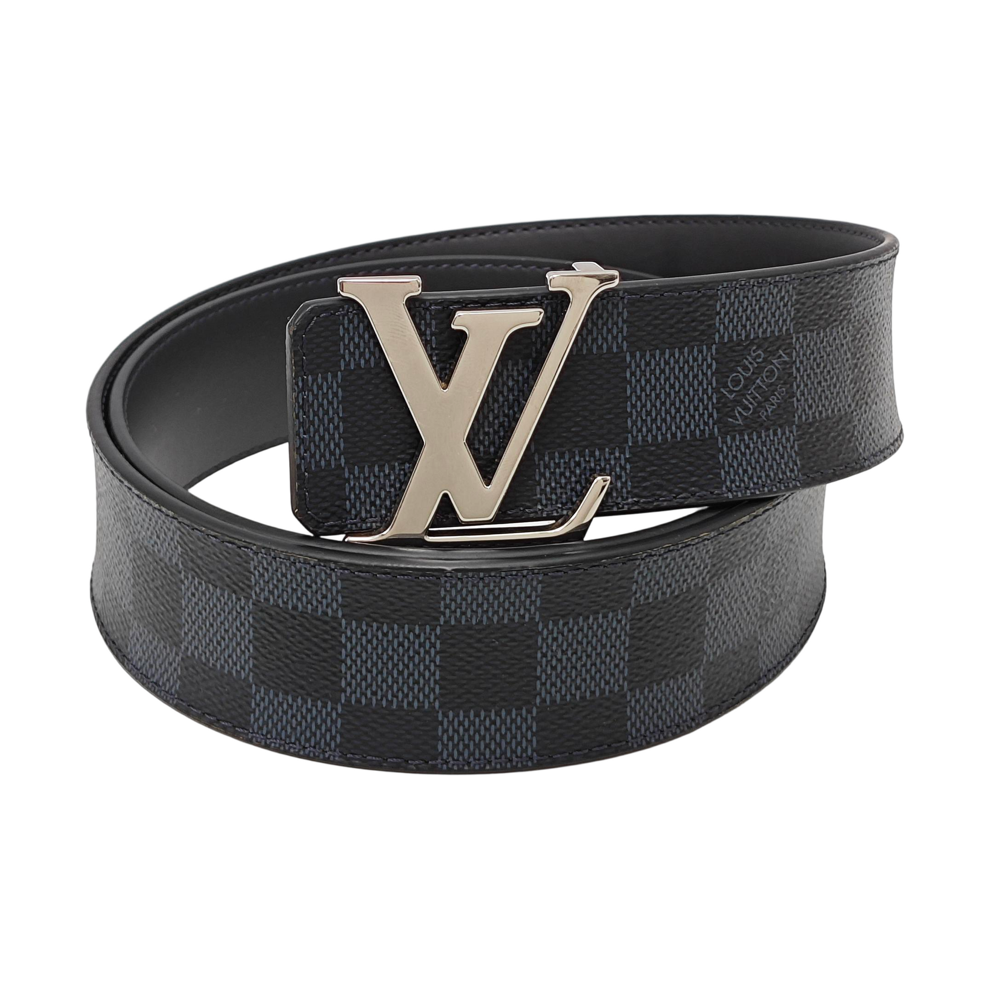 Coated Canvas Belt Blue
