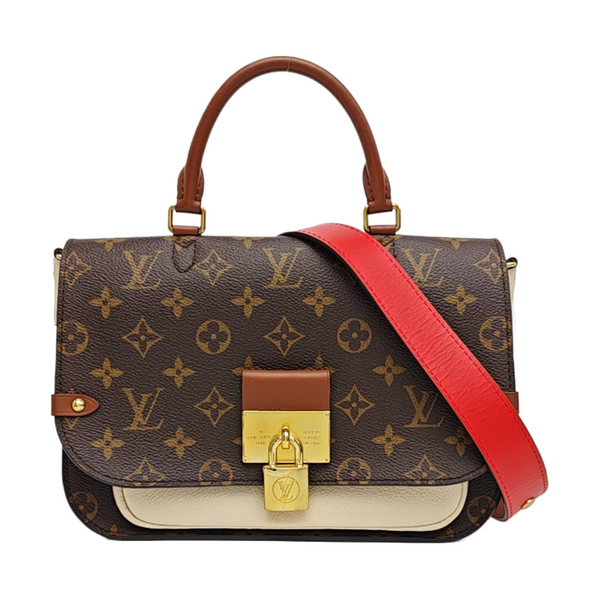 VAUGIRARD Monogram Coated Canvas Brown