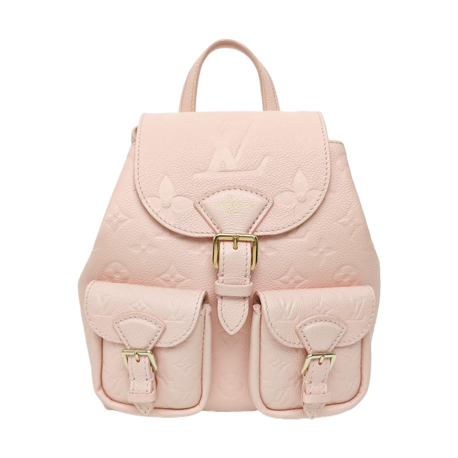 BACKUP Monogram Calfskin Pink