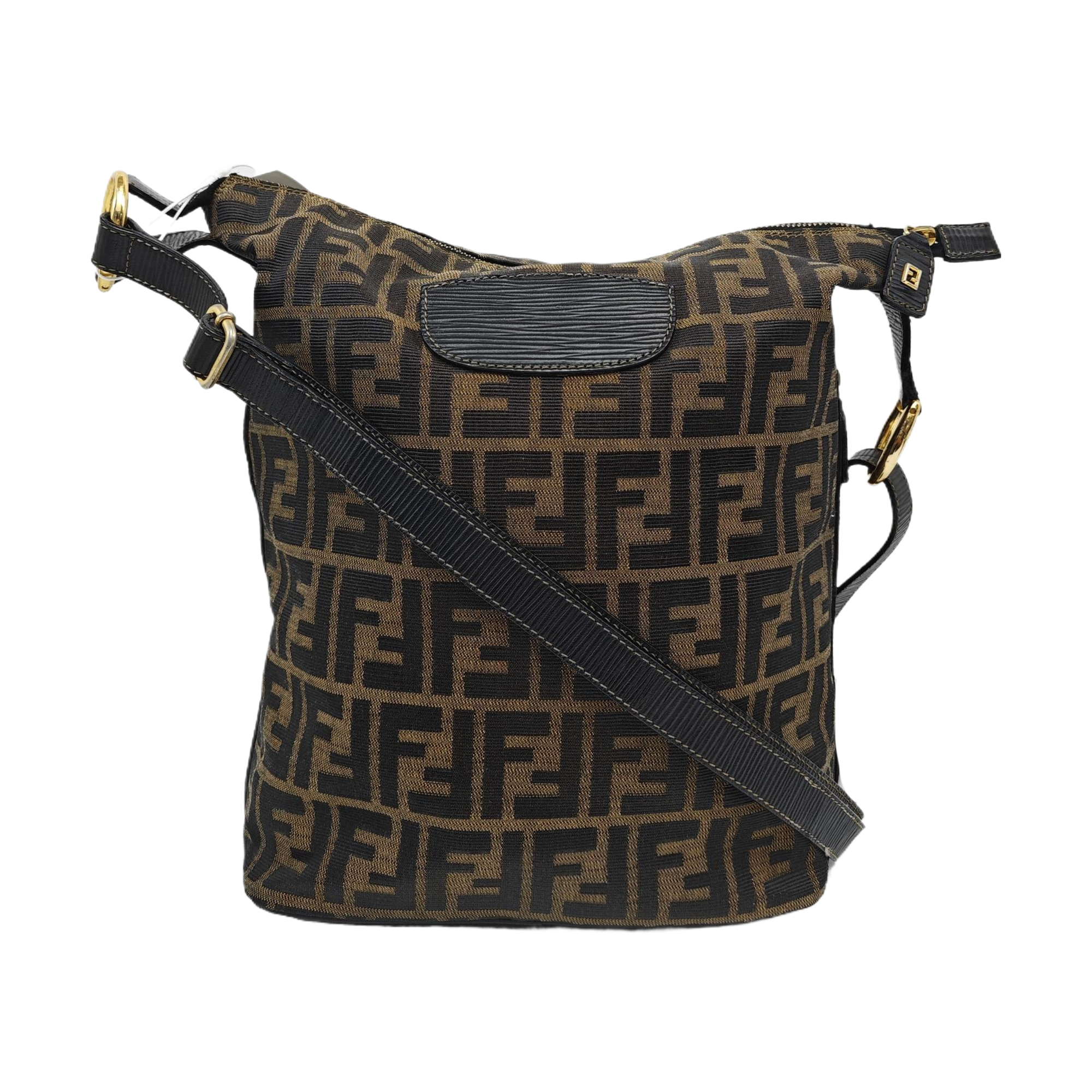 Canvas Shoulder Bag Brown